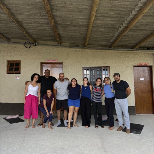 Equipe da Hippus Aldeia reunida